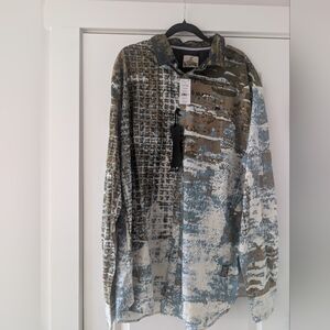 A. Tizano Button Down Shirt Size 3XL